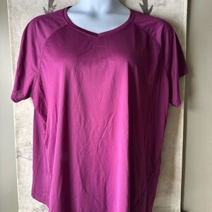 Tek Gear Women's Magenta Short Sleeve Tee